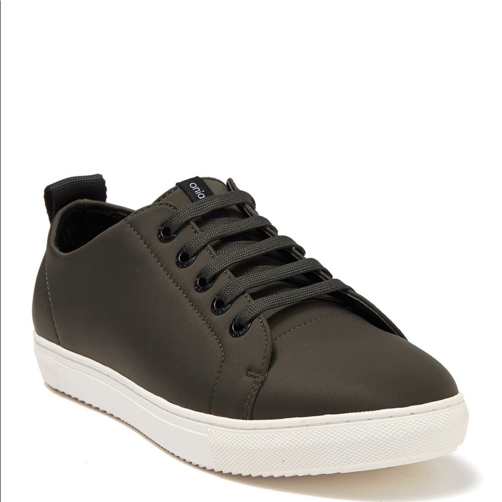 ONIA NEOPRENE LOW TOP SNEAKERS